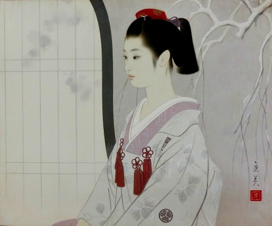 志村立美 「陽春」 志村立美 「陽春」