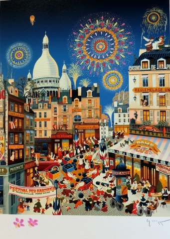 モンマルトの花火 モンマルトの花火